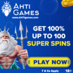Ahti Games up to 100 super spins