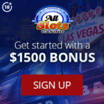 All slots casino get $1500 welcome bonus