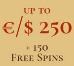 Avalon78 casino up to €/$250 bonus + 150 free spins