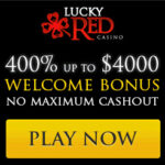 Lucky red casino get $4000 welcome bonus