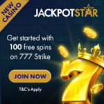 jackpot star casino with 100 free spins on 777 strike